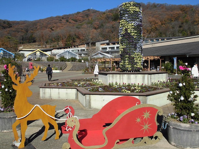 「ブルー」のフラワータワー